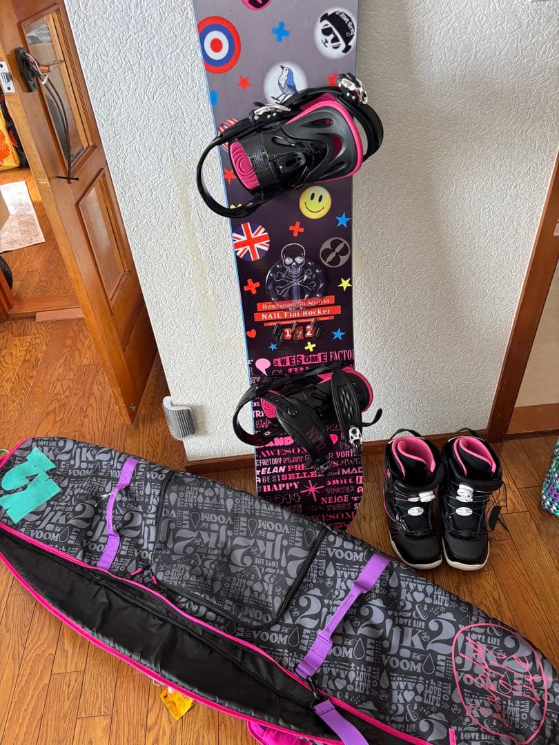 お買い得！レディース　3点　スノーボードセット