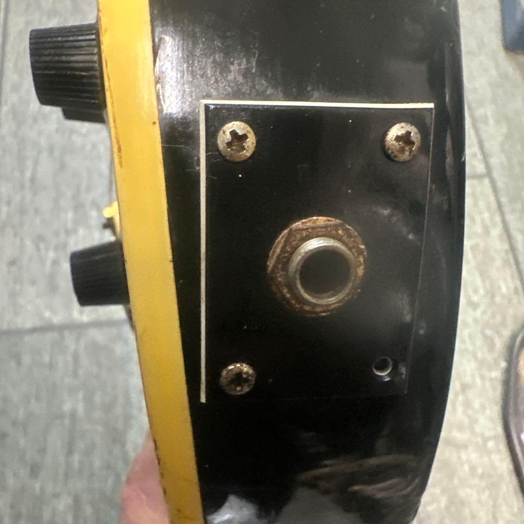 GrecoレスポールベースLPB 1980年代 日本製ビンテージ エレキベース黒