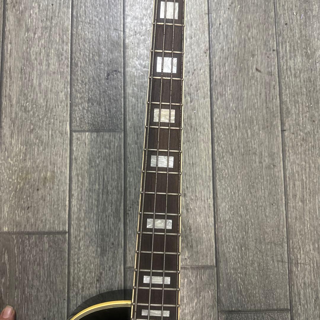 GrecoレスポールベースLPB 1980年代 日本製ビンテージ エレキベース黒