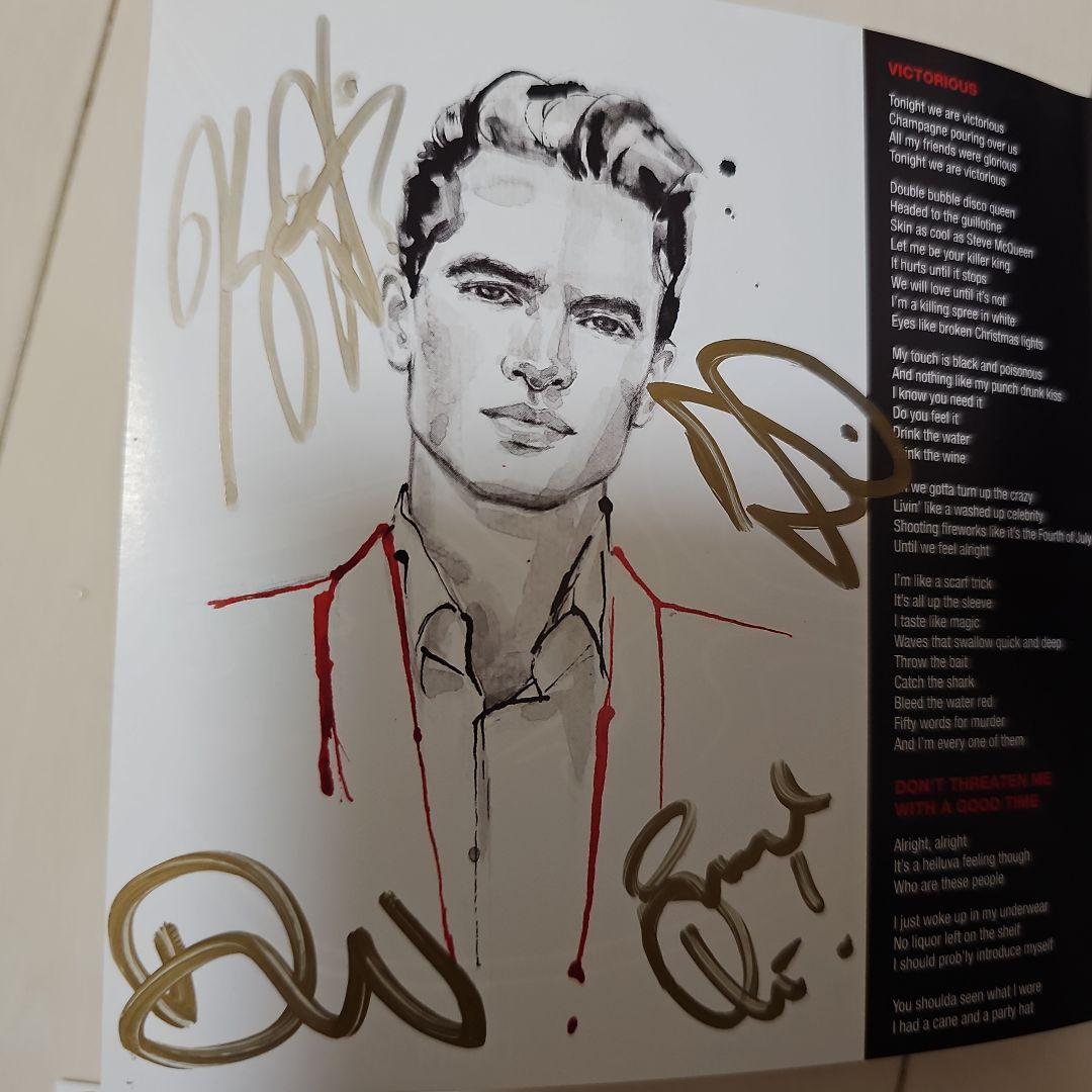 Panic at the disco 直筆サインCD　パニックアットザディスコ