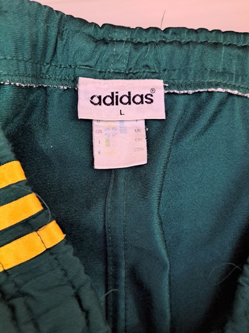 adidas ジャージ上下セット グリーン