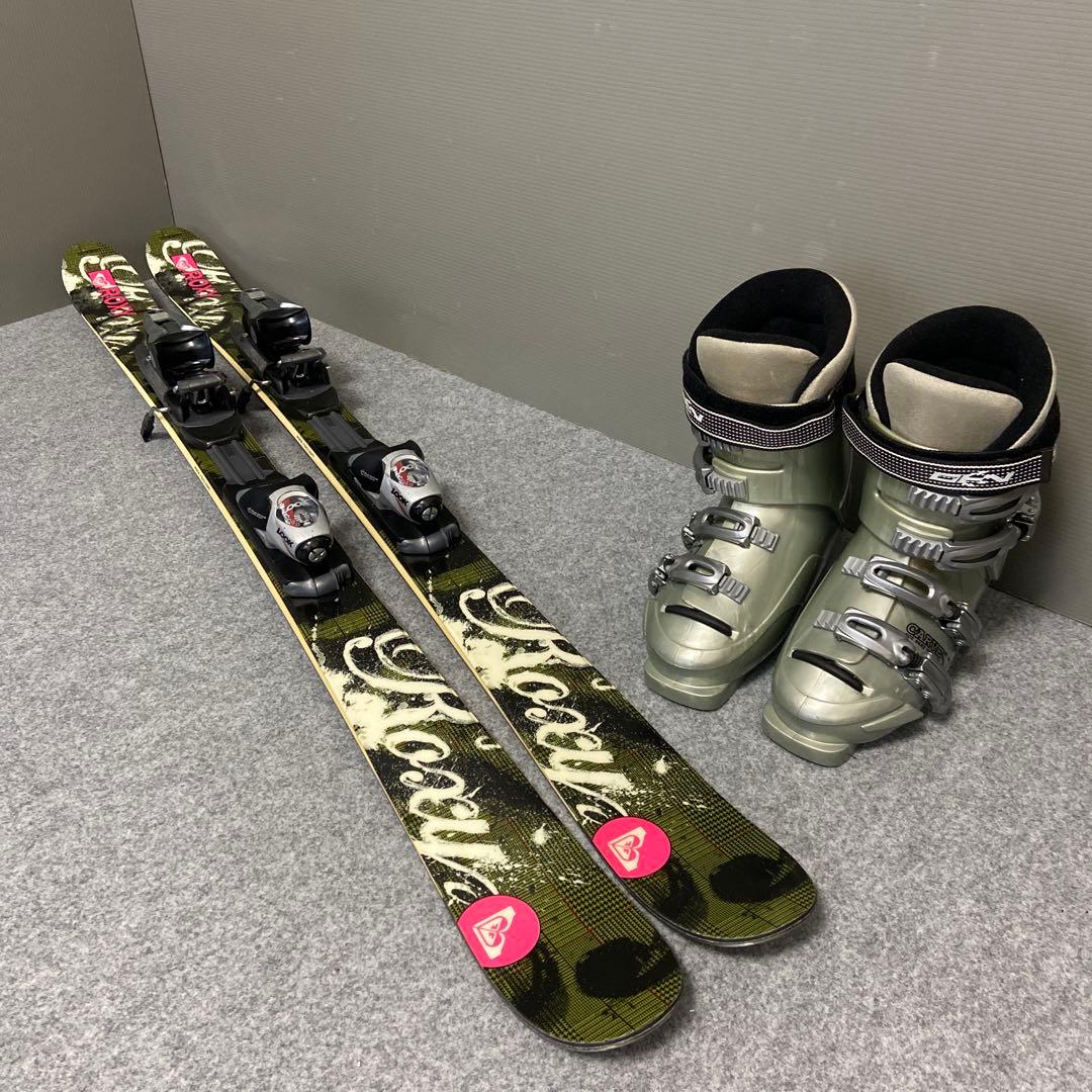 ★短い板お探しの方★メンテ済スキーセット　板138cm ブーツ24~24.5cm