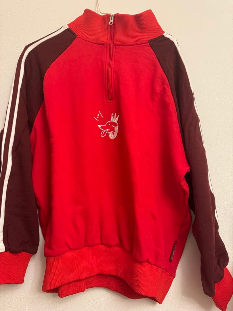 Lサイズ PEOPLE 1 SWEAT TOPS RED
