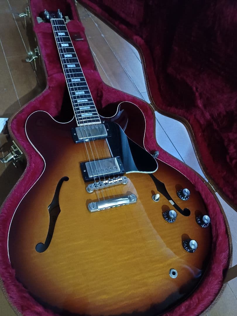 Gibson ES-335 figured サンバースト