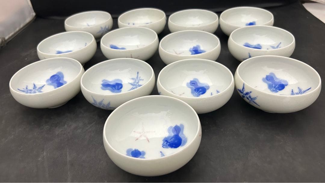 丸形猪口　小鉢　13客　懐石料理器