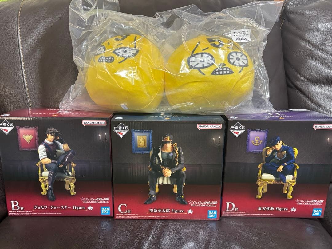ジョジョの奇妙な冒険 一番くじ ジョジョワールド　フィギュアぬいぐるみBCDG