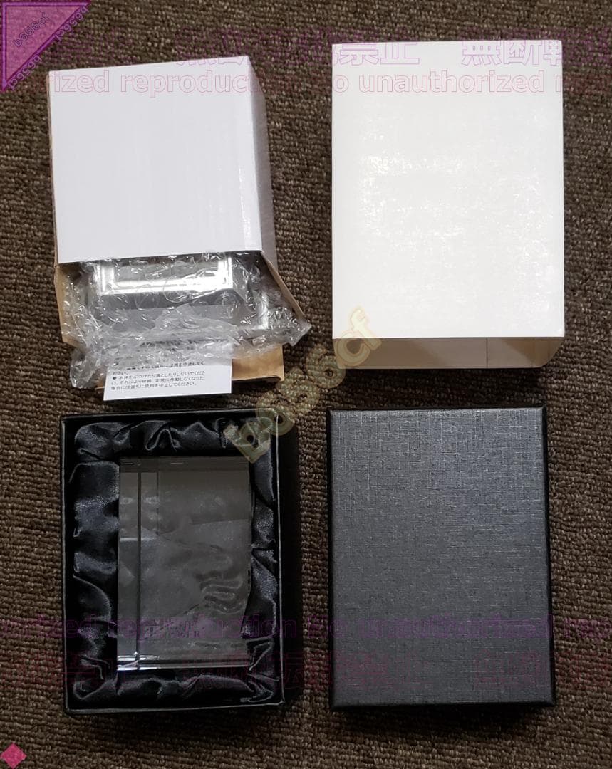 ◎雑貨 未使用 3Dクリスタル 聖塔神記トリニティトリガー エリス エビテン限定