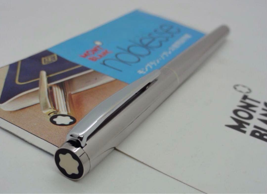 ⭐️モンブラン万年筆⭐️特注バフ仕上げ★鏡面仕上げの輝き際立つ極上ノブレスNo112