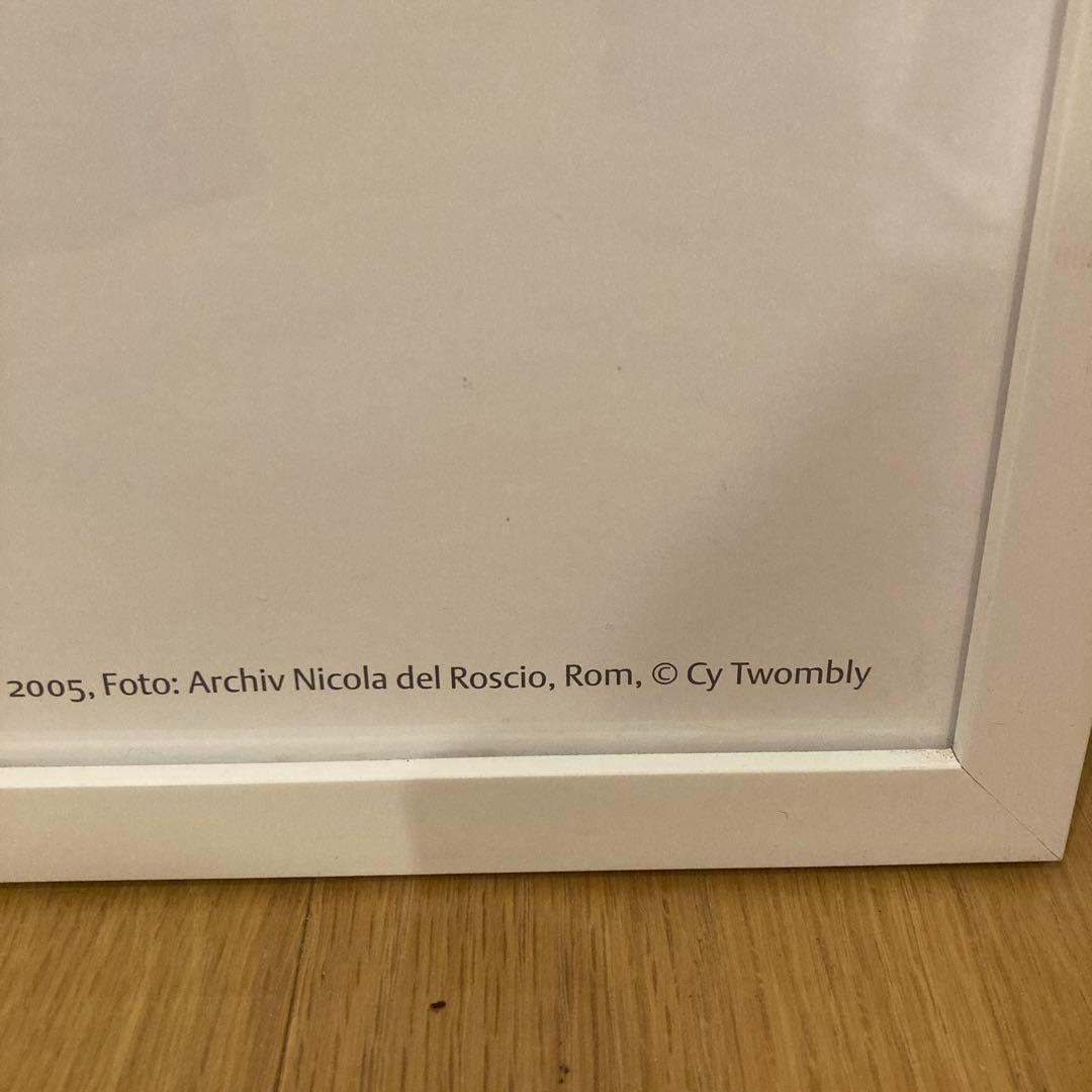 Cy Twombly サイ・トゥオンブリー / Flowers Ⅱ ポスター