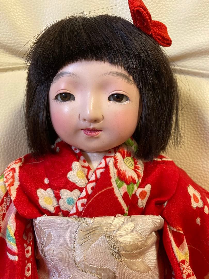 自由人形　市松人形38センチ