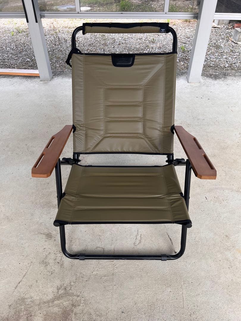 AS2OV ハイバックローバーチェア カーキ