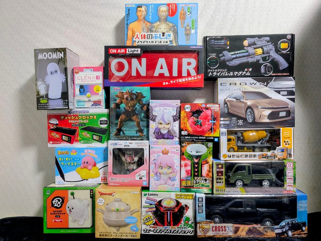 プライズ まとめ売り 20点 フィギュア ラジコン フィギュアライト レバブル