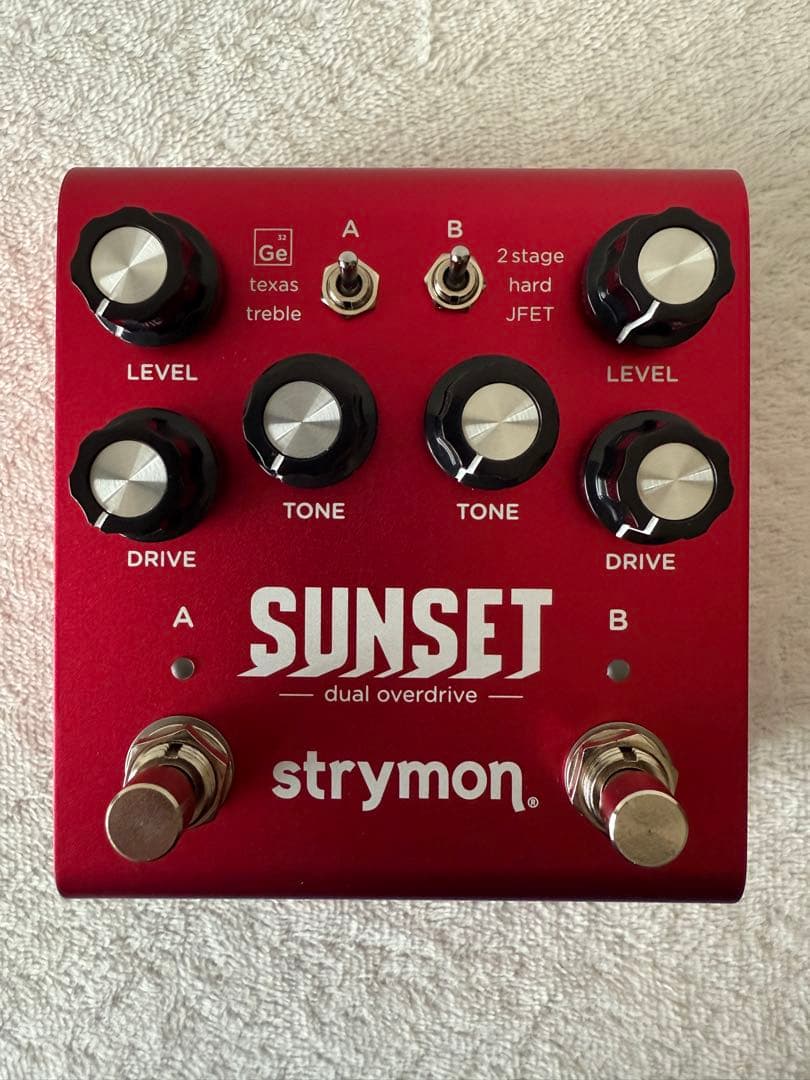 ギター strymon SUNSET dual overdrive