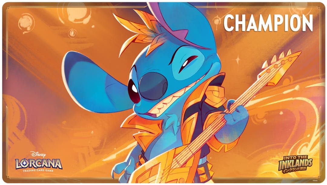 ロルカナ スティッチ ロックスター　プレイマット 優勝賞