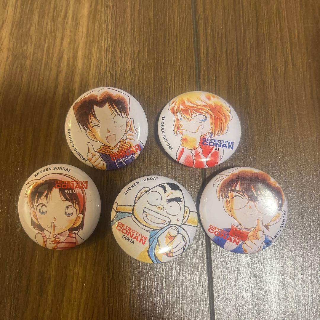 名探偵コナン ピンバッジ 5個セット