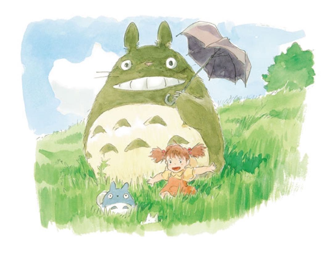 スタジオジブリ　グリーティングカード 水彩画シリーズ　全12種