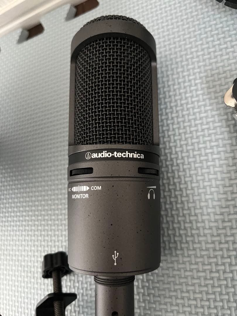 Audio-Technica AT2020USB+ マイク ＋ マイクアーム