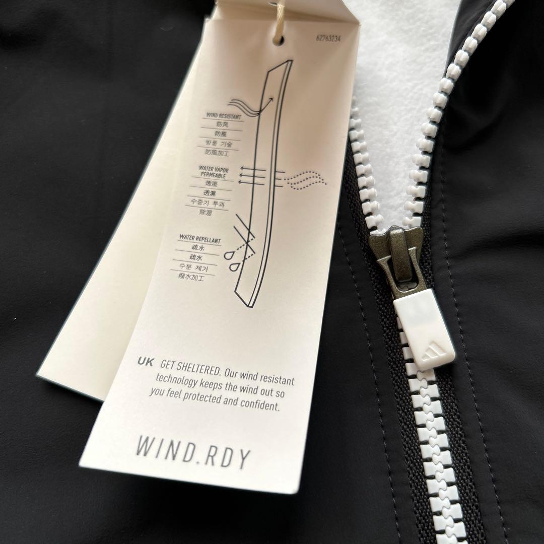 adidas レディース ゴルフフーディ Mサイズ WIND.RDY新品未使用