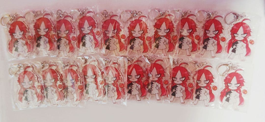 ナンバカ アクリルキーホルダー 20個