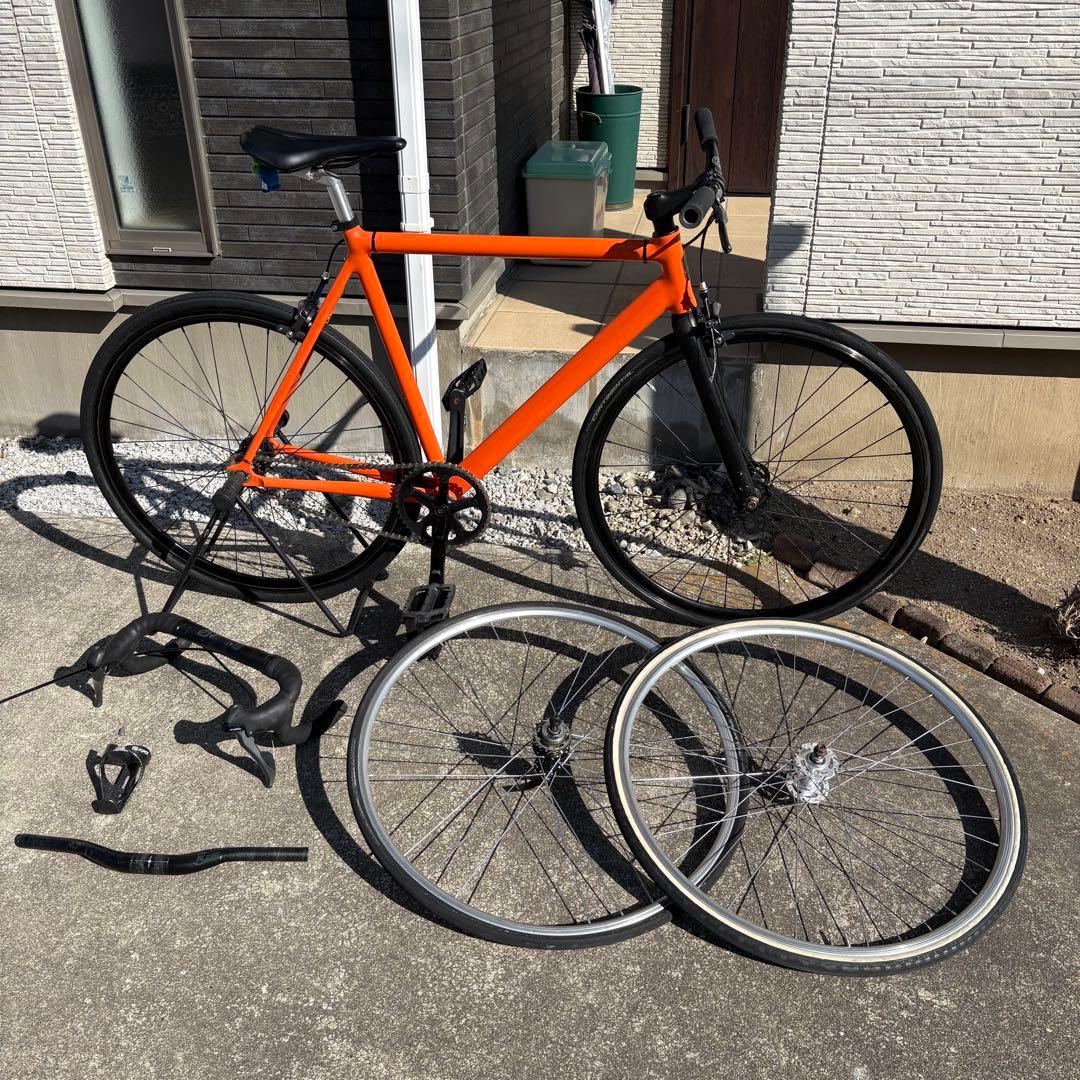 TSUNAMI ピストバイク　カスタムパーツ多数付属　初心者セット