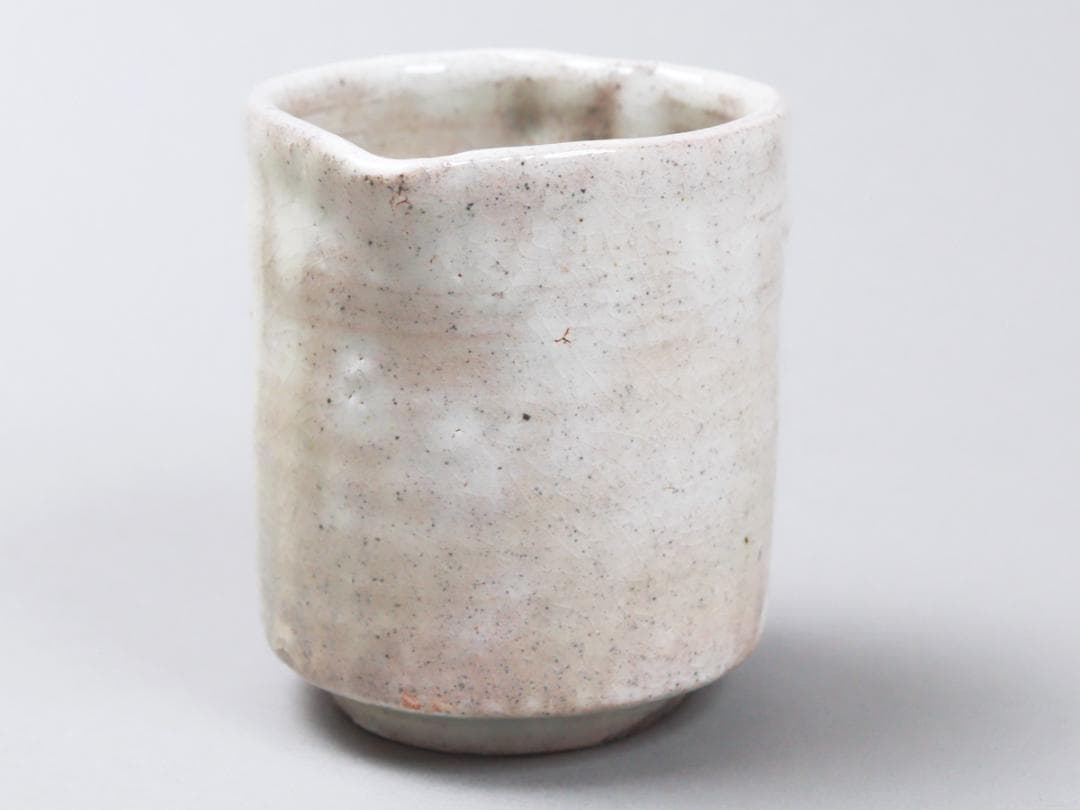 辻協 桃形筒向付 8.7cm×7.5cm 栞 共箱 未使用