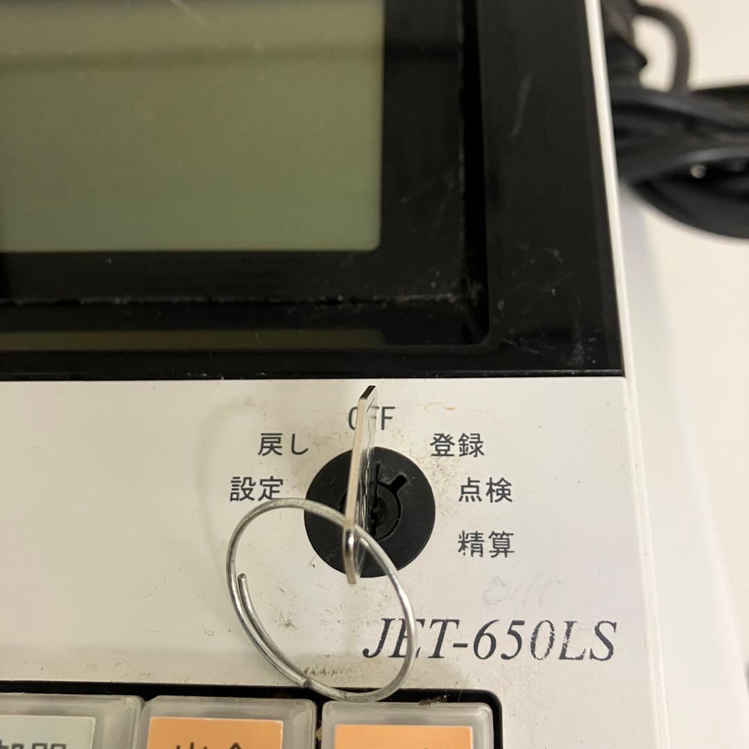 クローバーレジスター　JET-650LS スキャナ付き　PC連携