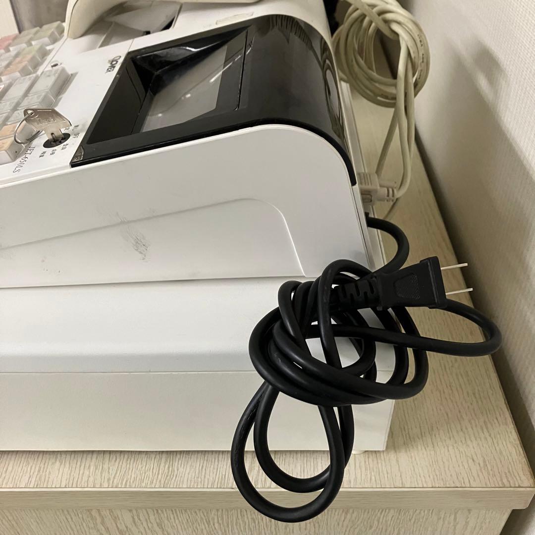 クローバーレジスター　JET-650LS スキャナ付き　PC連携