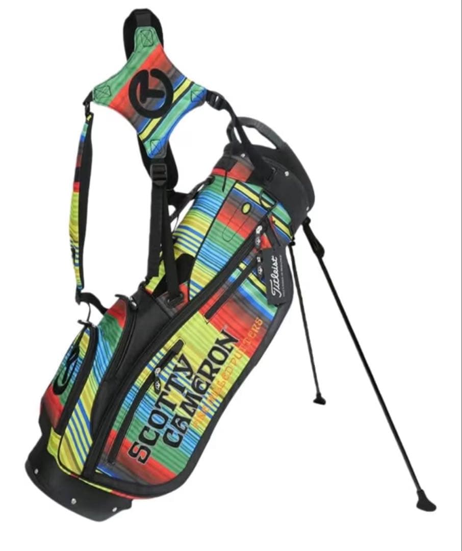 新品未使用　スコッティキャメロン　キャディバッグ　スタンド式　フード付
