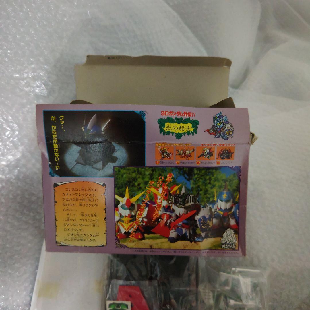 元祖SD　ナイトアレックス　SDガンダム外伝　光の騎士　未組立　現状品