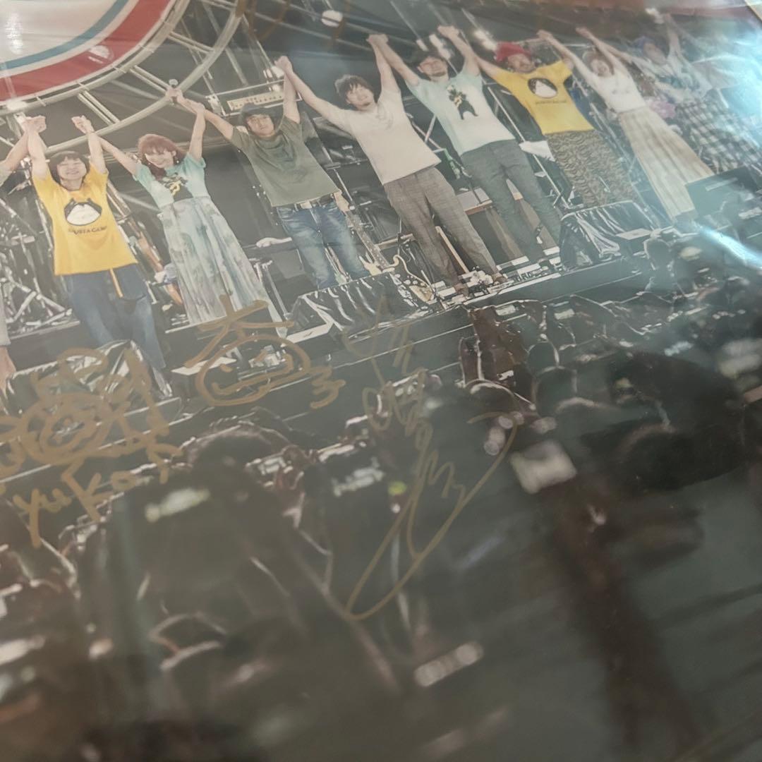 オーガスタキャンプ2018 オールスター直筆サイン入り 大判メモカフレーム入り