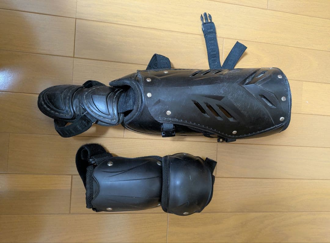 ゼット　エルボーガード　レッグガード　右打者用