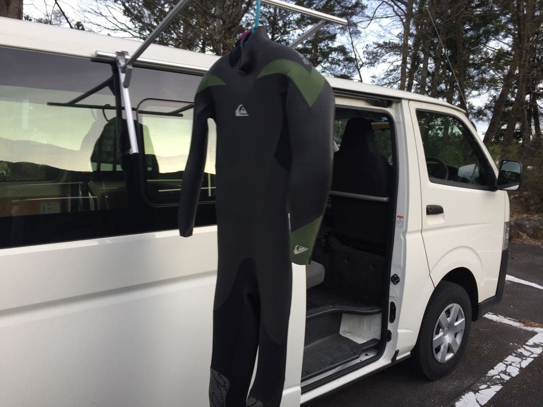 W03ウェットスーツ ハンガー フック スライドドア対応 サーフィン surf