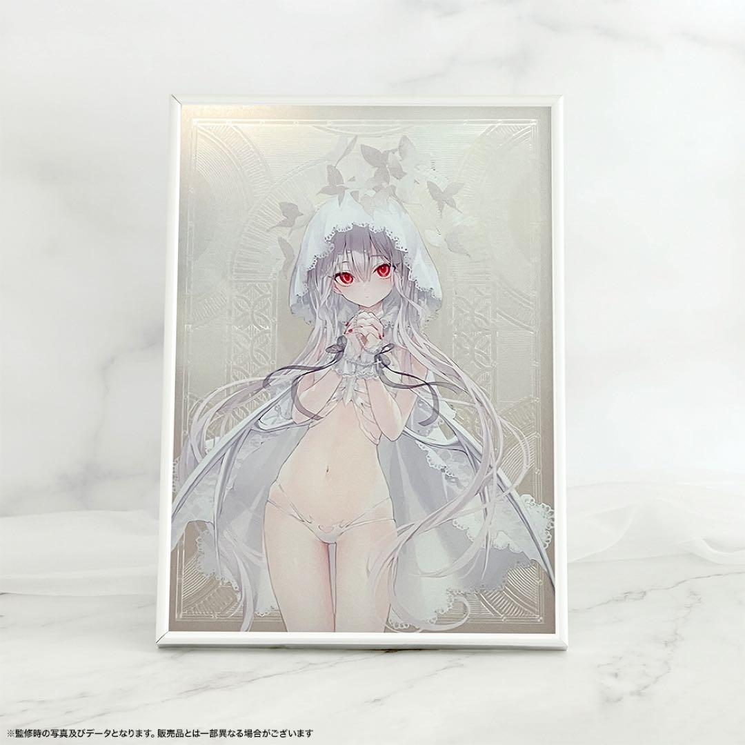 rurudo 直筆サイン入り 原画 鏡面加工アート「STIGMA」（A3）