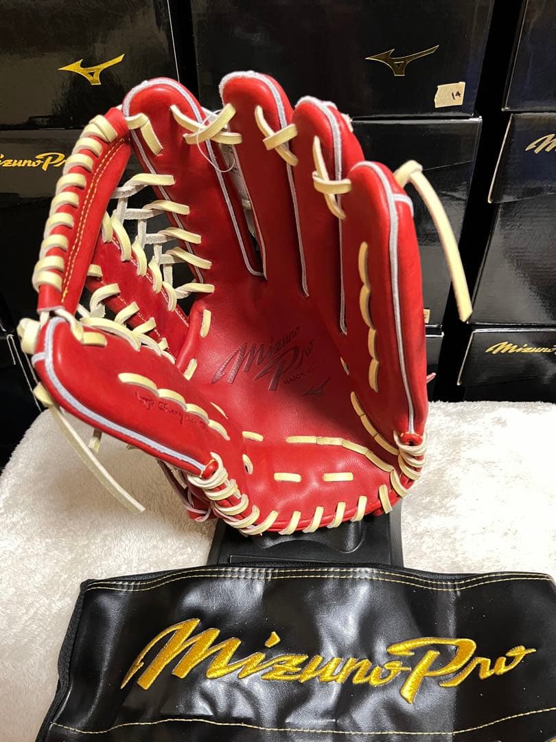 35 ミズノプロ　classic 軟式　野球　外野手用　グラブ