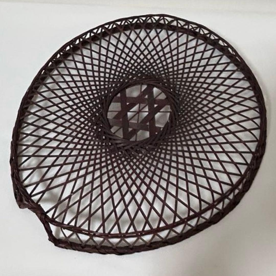 団扇 竹編み うちわ