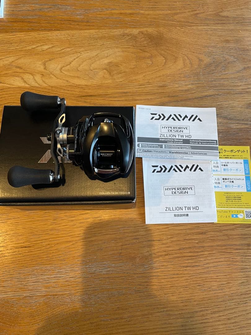 新品同様 ダイワ ジリオン TW HD 1000XHL SLPカスタム