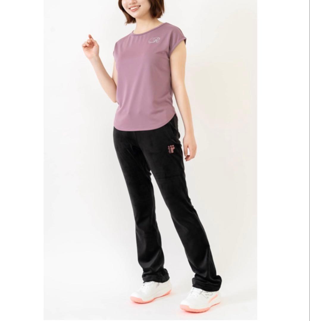 (新品)今期ローチェ ベロアロングパンツ レディース テニス