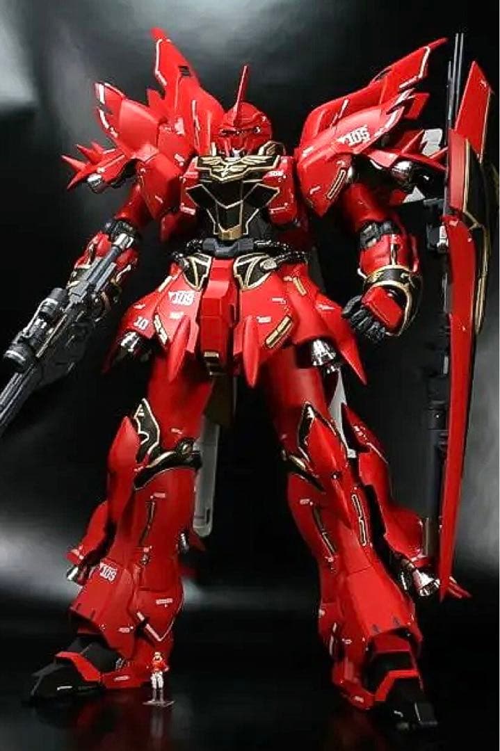 訳あり完全改修★ シナンジュVer.Ka MG 1/100 MSN-06S