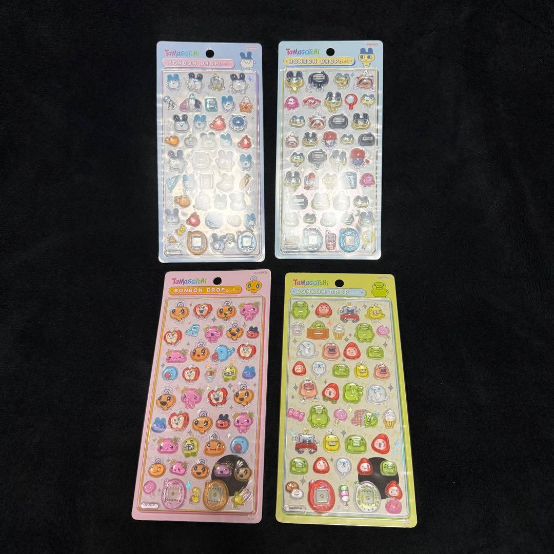 正規品　ボンボンドロップシール くちぱっち まめっち みみっち たまごっち