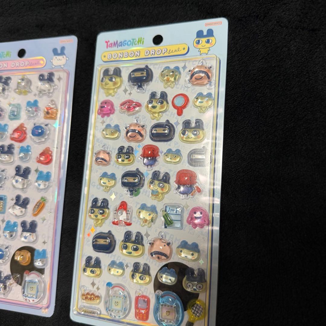 正規品　ボンボンドロップシール くちぱっち まめっち みみっち たまごっち