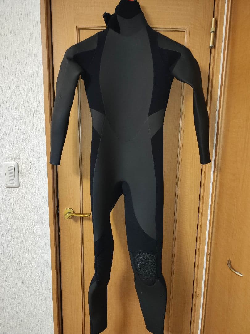美品セミドライスーツ既製Mサイズ5/3mm丈夫なバックジップ