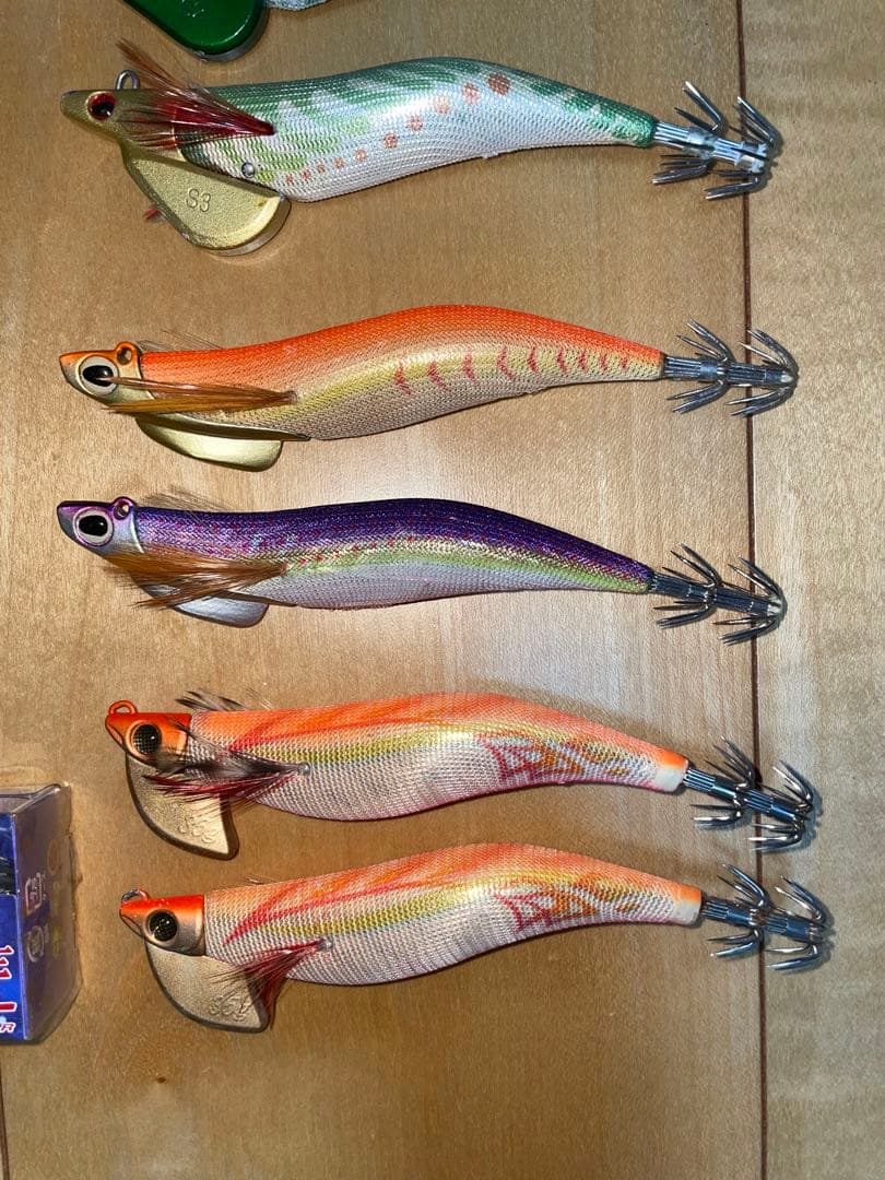 ティップランエギ　ダートマックス他