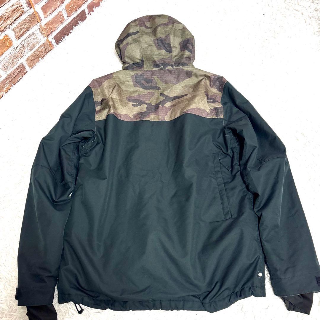 ✨美品✨686 スノーボードウェア ブラック L　黒　迷彩　カモフラ