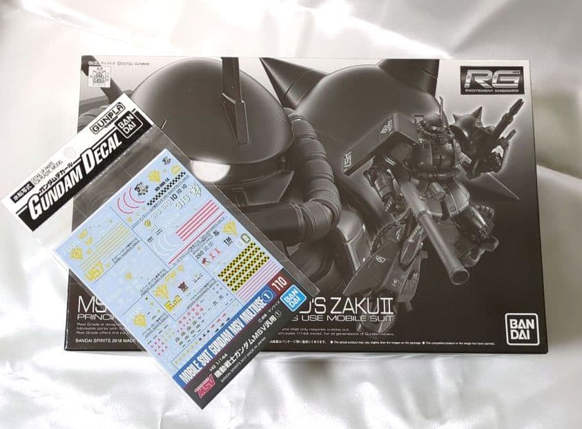 RG MS-06R-2 ギャビー•ハザード 専用ザク II &デカール