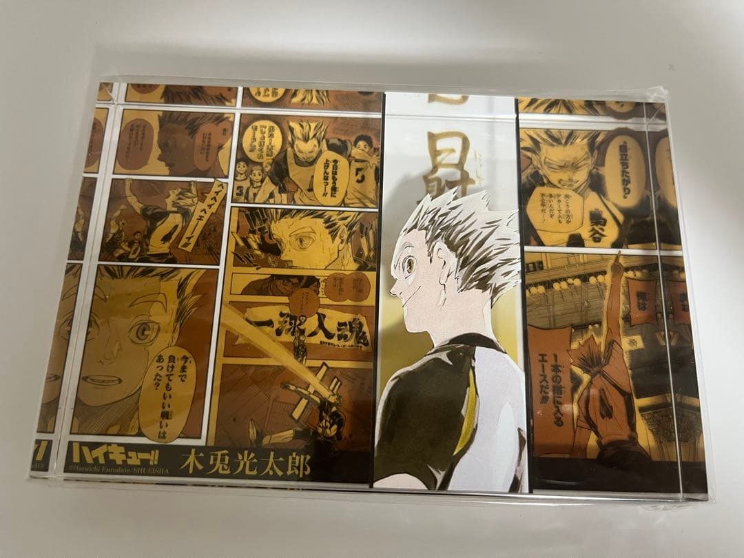 ハイキュー‼︎ アクリルブロック　HEROES 木兎光太郎　バースデー