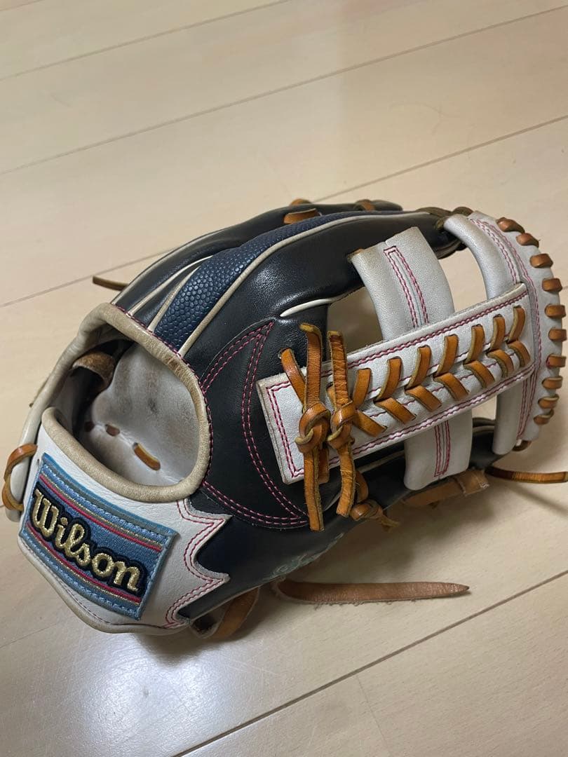 Wilson 野球用グローブ ネイビー/ホワイト