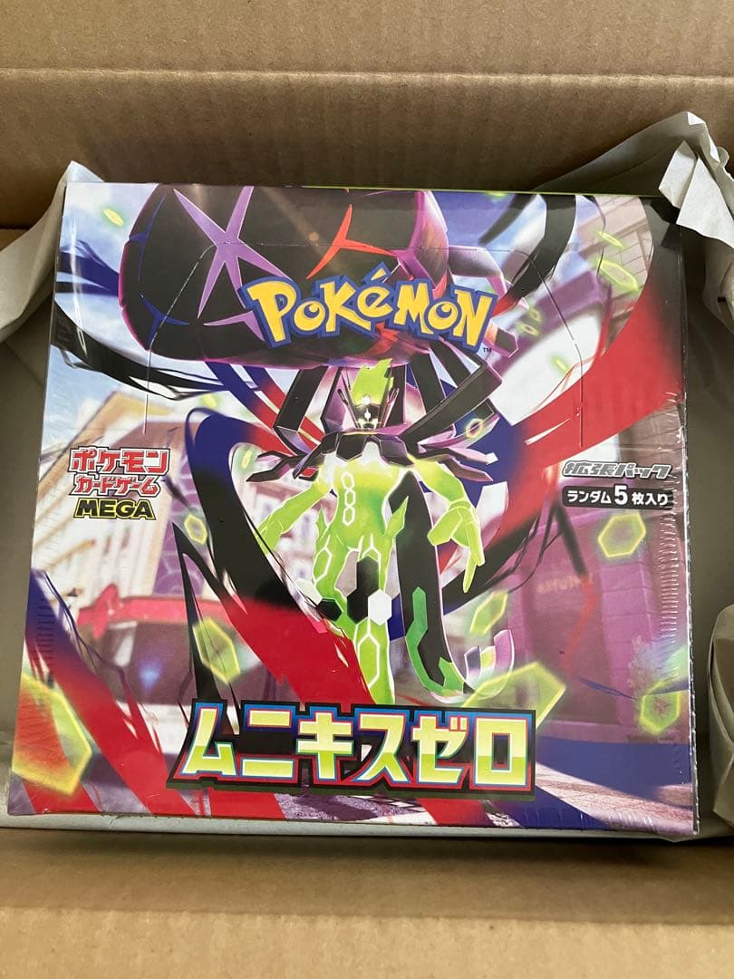 ポケモンカードゲームムニキスゼロ BOX シュリンク付き