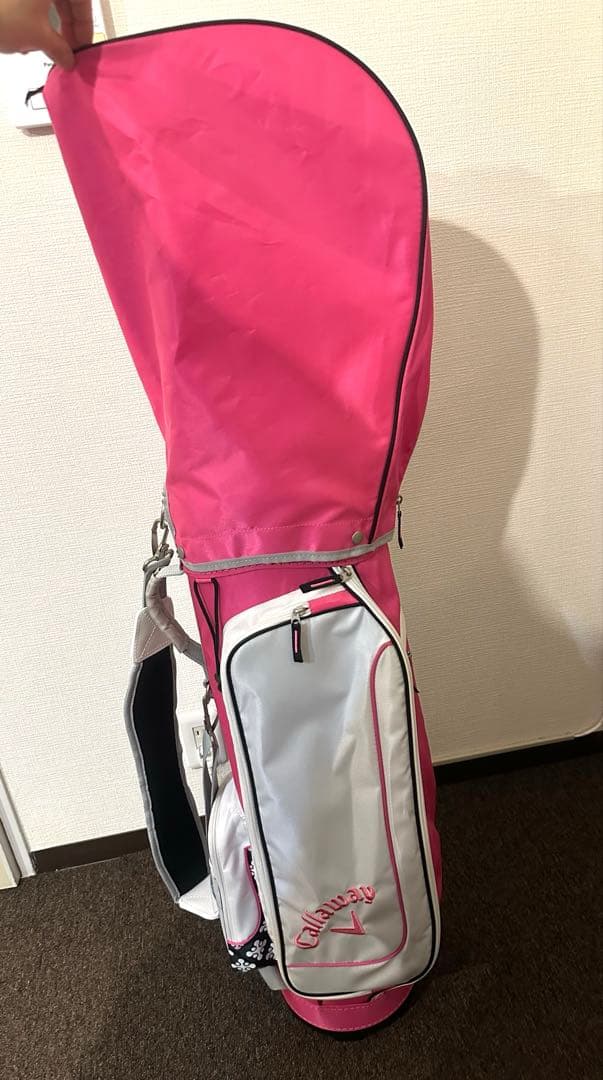 今だけ値下げ❗️Callaway solaireゴルフクラブバッグ ピンク