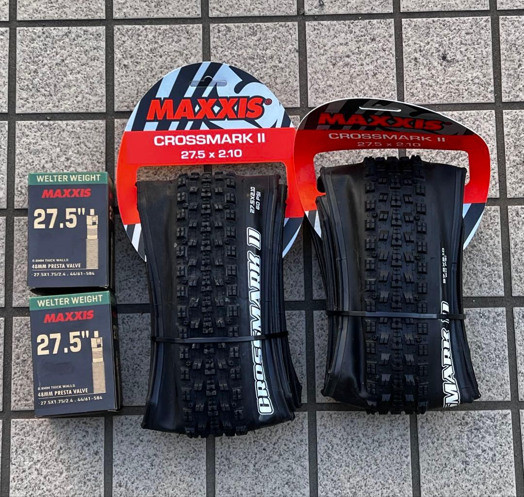MAXXIS CROSSMARK ll 2.75*2.1チューブ付きセット