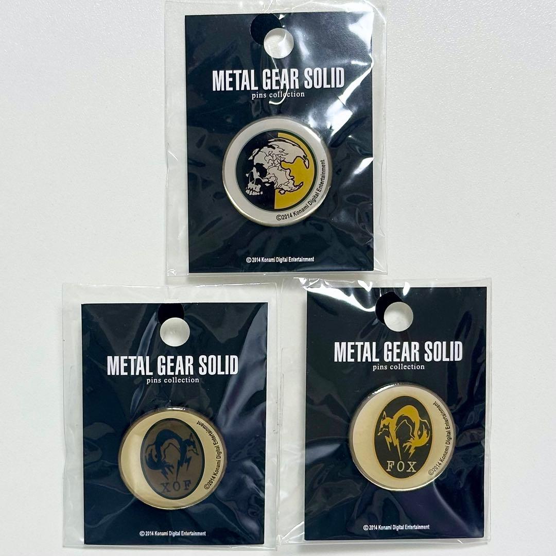 メタルギアソリッド SKULL FOX XOF ピンズシリーズ まとめ売り